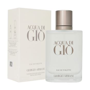 Giorgio Armani Acqua Di Gio Homme Eau de Toilette 100 ml Refillable Herren Duft EDT Spray