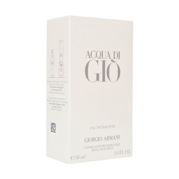 Giorgio Armani Acqua Di Gio Homme Eau de Toilette 50 ml Refillable Herren Duft EDT Spray Box