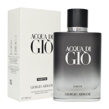 Giorgio Armani Acqua Di Gio Parfum Refillable 100 ml Premium Herren Parfüm Duft Spray