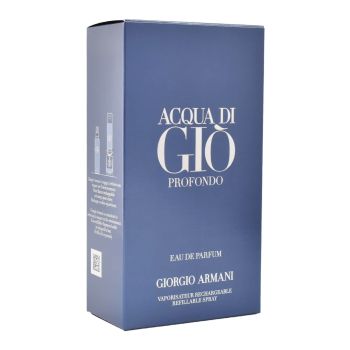 Giorgio Armani Acqua di Gio Profondo Eau de Parfum 200 ml XXL Herren Parfüm Duft Spray Flakon