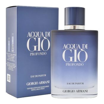 Giorgio Armani Acqua di Gio Profondo Eau de Parfum 200 ml XXL Herren Parfüm Duft Spray