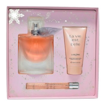 Lancome La vie est belle 50 ml + 10 ml Stick Damen Geschenk Duftset Inhalt