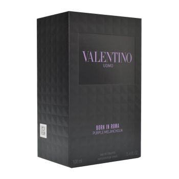 Valentino Born In Roma Uomo Purple Melancholia Eau de Toilette 100 ml Herren Duft Box
