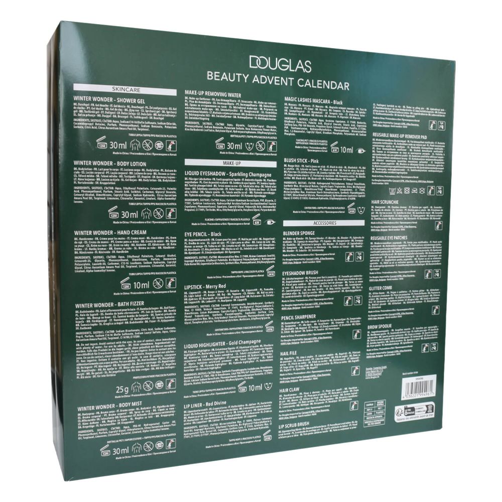 Douglas Adventskalender 2025 Duft 24 Pflege Make-Up Produkte Überraschung zum Advent