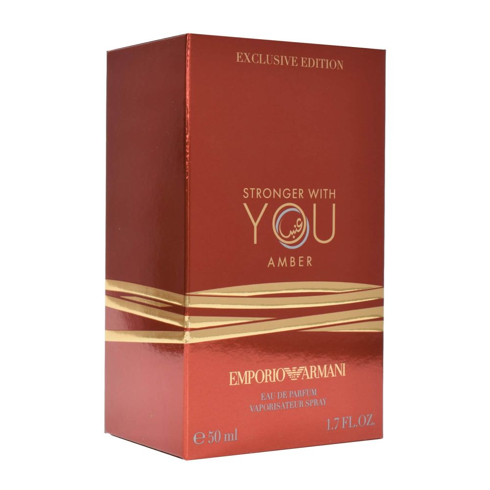 Giorgio Armani Stronger With You Amber Eau de Parfum 50 ml Herren Parfüm Duft Spray