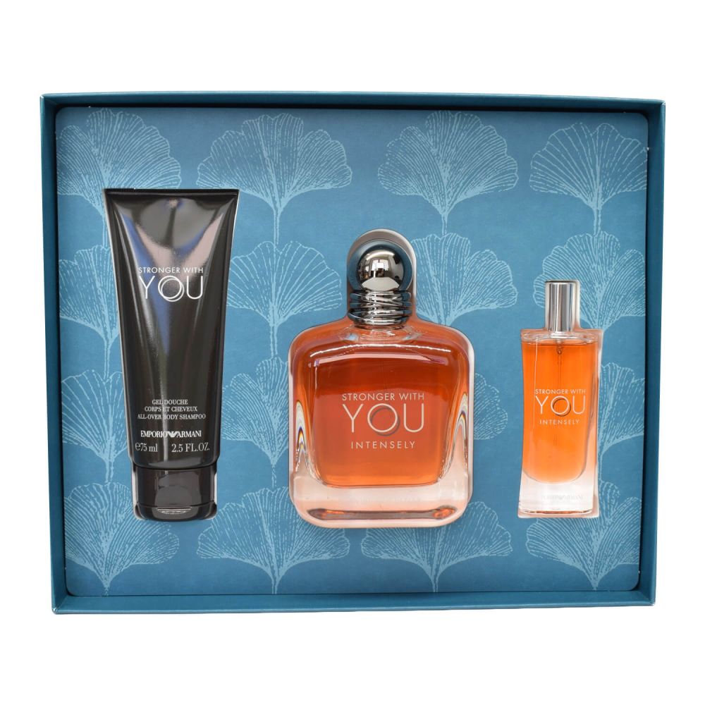 Giorgio Armani Stronger with You Eau de Parfum 100 ml + 15ml Duft Set Herren Geschenkset