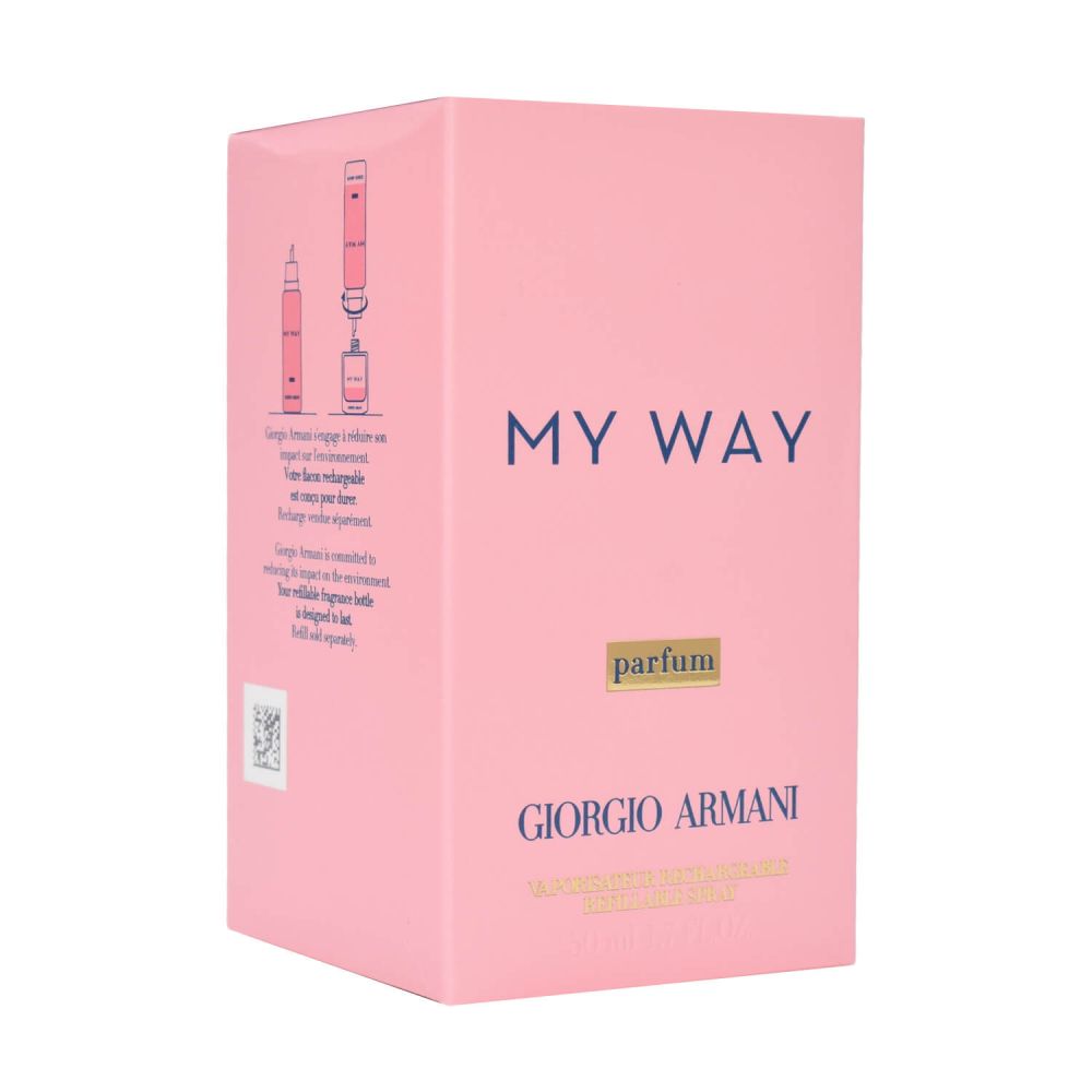 Giorgio Armani My Way Le Parfum 50 ml Refillable Intense Damen Duft Box
