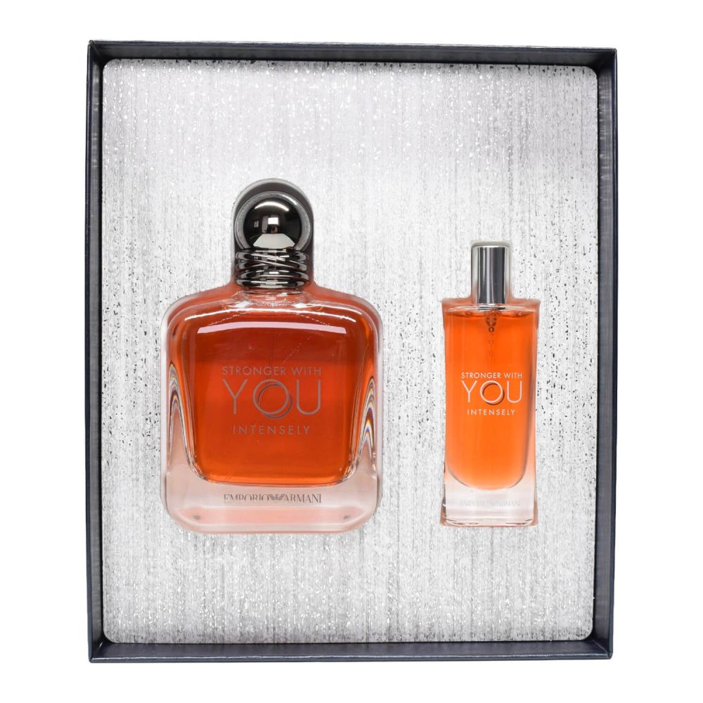 Giorgio Armani Stronger with You Eau de Parfum 100 ml + 15 ml Duft Set Herren Geschenk Inhalt