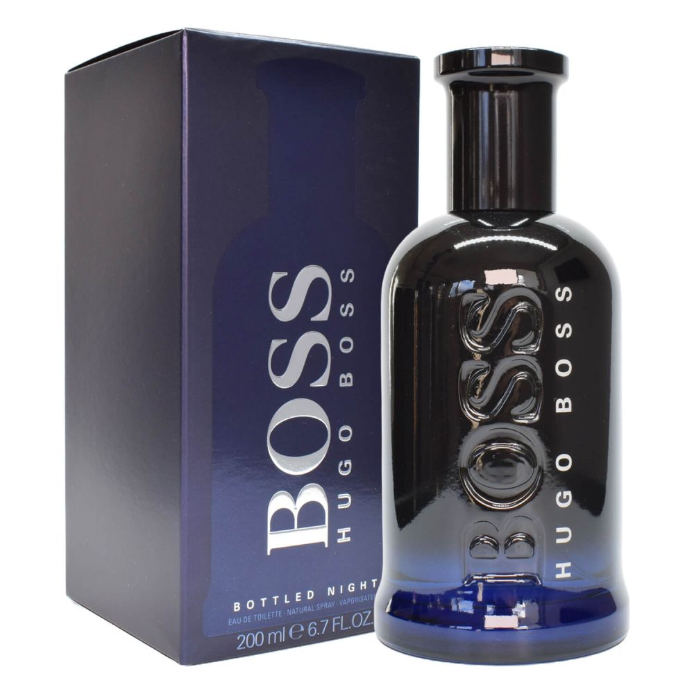 Hugo Boss Bottled Night Eau de Toilette 200 ml XXL Herren Parfüm EDT Duft Spray