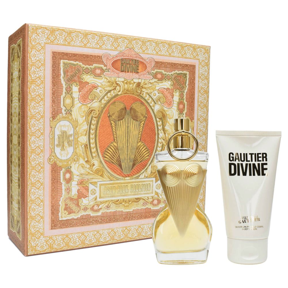 Jean Paul Gaultier Divine Eau de Parfum 50 ml + Body Lotion 75 ml Damen Duftset
