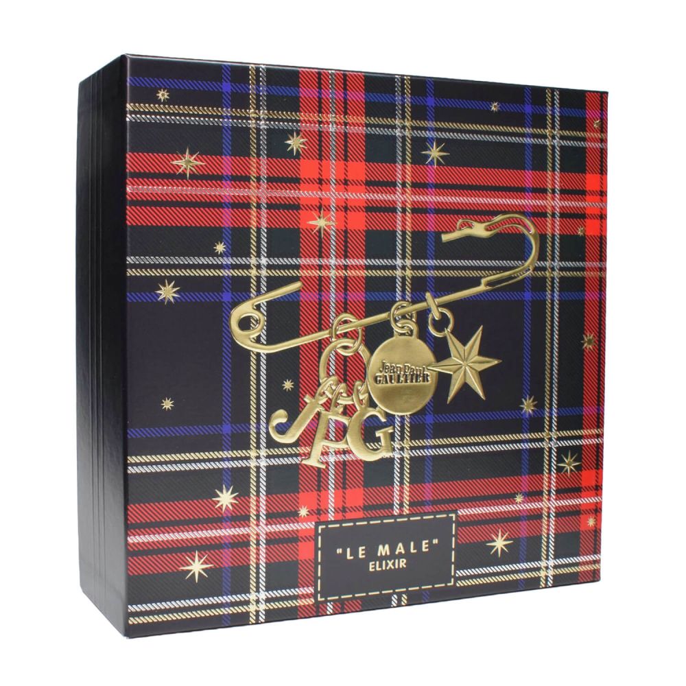 Jean Paul Gaultier Le Male Elixir Parfum 125 ml + 75 ml Duschgel Herren Geschenk DuftSet Box
