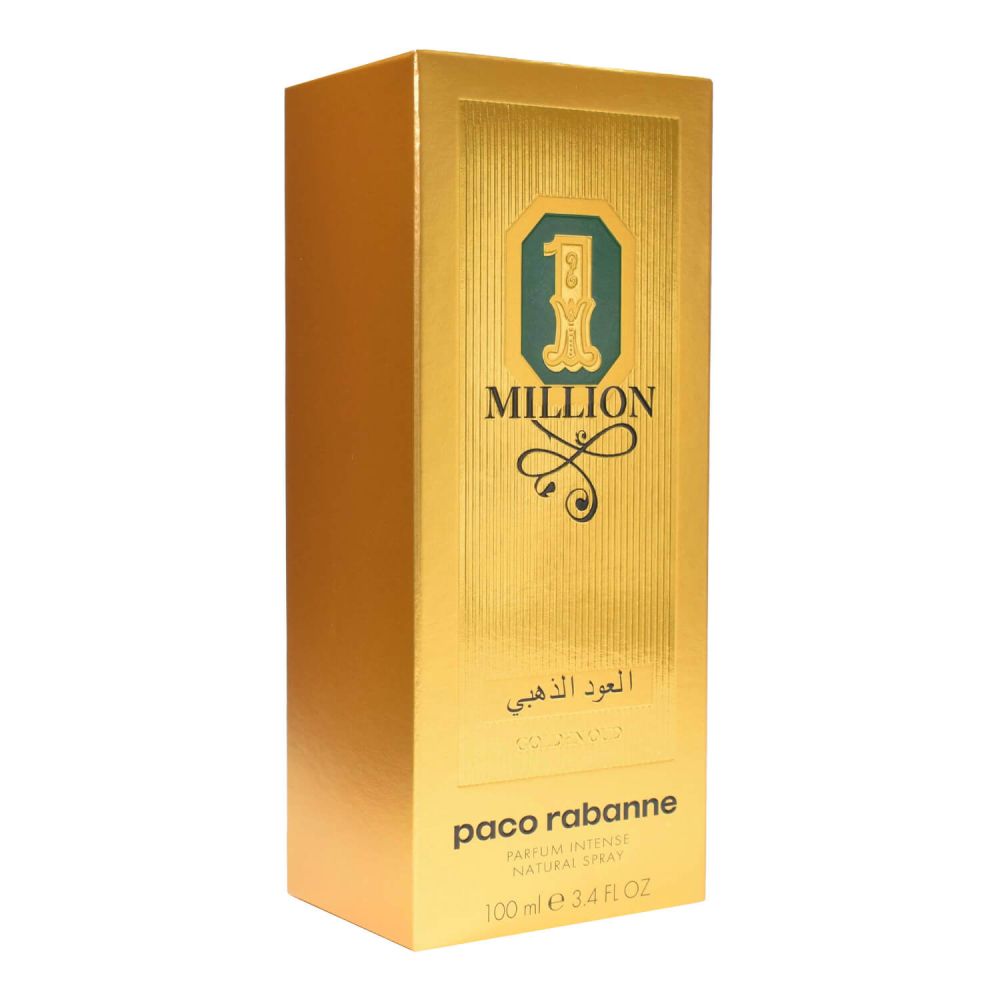 Paco Rabanne 1 Million Golden Oud Parfum 100 ml Parfüm Herren Intense Duft Box