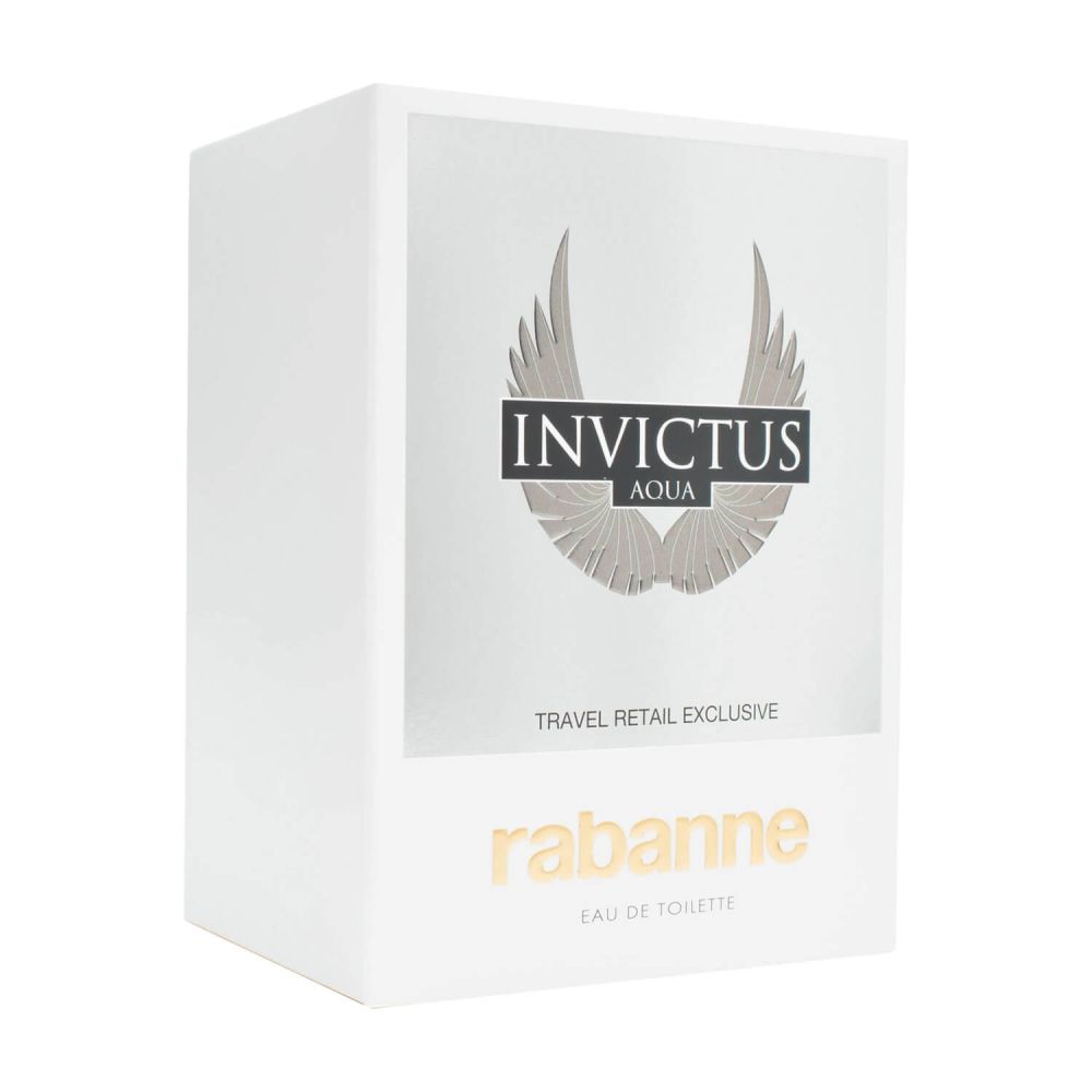 Rabanne Invictus Aqua Eau de Toilette 100 ml Herren Duft Box