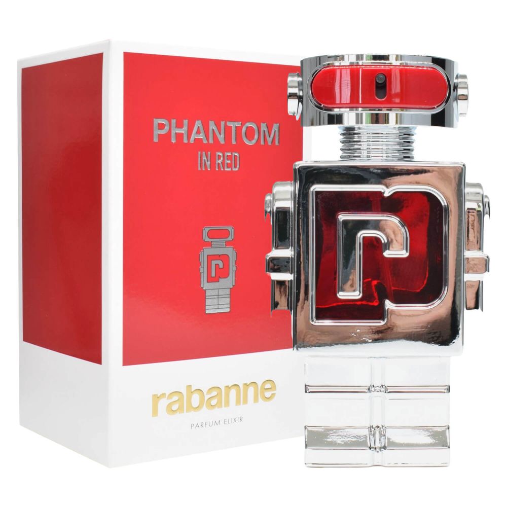 Paco Rabanne Phantom In Red Parfum Elixir 100 ml Intense Herren Parfüm Duft Spray