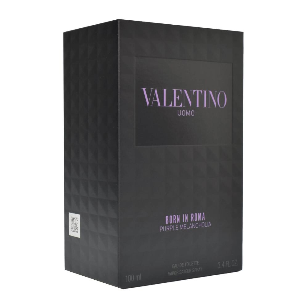 Valentino Born In Roma Uomo Purple Melancholia Eau de Toilette 100 ml Herren Duft Box