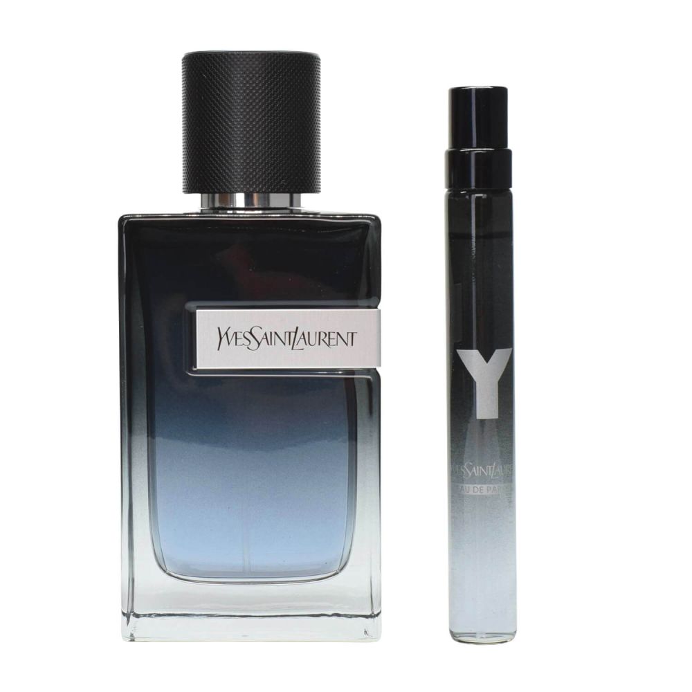 Yves Saint Laurent Y For Men Eau de Parfum 100 ml + 10 ml Travel Stick Herren Duft Set Flakon