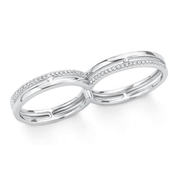 Roséverguld en ring Infinite Moonstone - Bastian Inverun 41160 Roséverguld en ring Infinite Moonstone - Bastian Inverun 41160