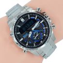 Casio Edifice Herren Smartwatch Uhr ECB-800D-1AEF Bluetooth Solar Uhr Silber Armband
