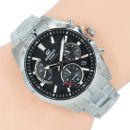Casio Edifice Herren Uhr EFV-570D-1AVUEF Chronograph Uhr Silber Edelstahl Box