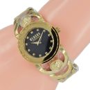 Versus Versace Damen Uhr SCG090016 Gold Ring Edelstahl Front