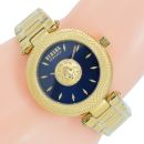 Versus Versace Damen Uhr VSP214918 Bricklane 3D Löwe Gold Edelstahl