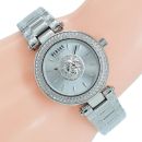 Versus Versace Damen Uhr Swarovski VSP641818 Silber Löwe Edelstahl