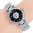Versus Versace Damen Uhr Swarovski VSP642218 Silber Löwe Edelstahl